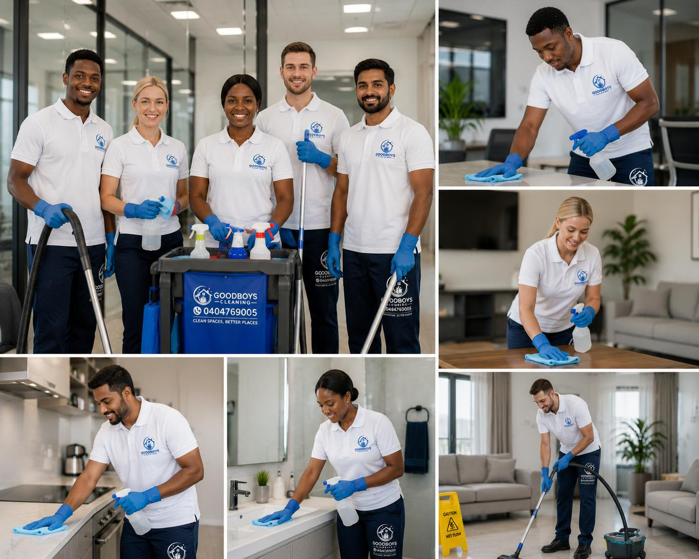 Good Boys Cleaning team in Sydney